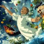 Женщина открывает холодильник в поисках утешительных закусок для борьбы с эмоциональным перееданием.