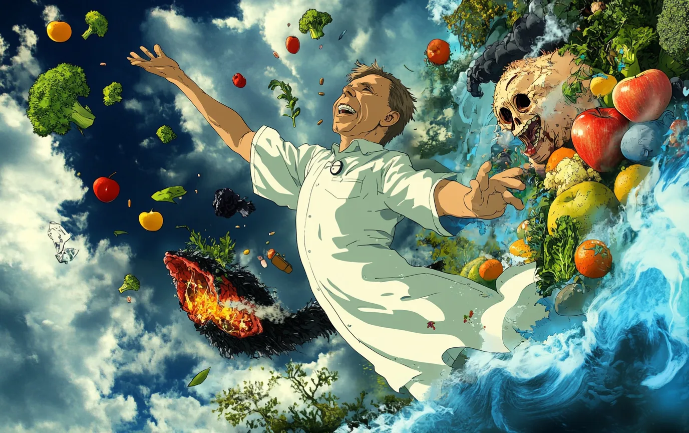 Женщина открывает холодильник в поисках утешительных закусок для борьбы с эмоциональным перееданием.