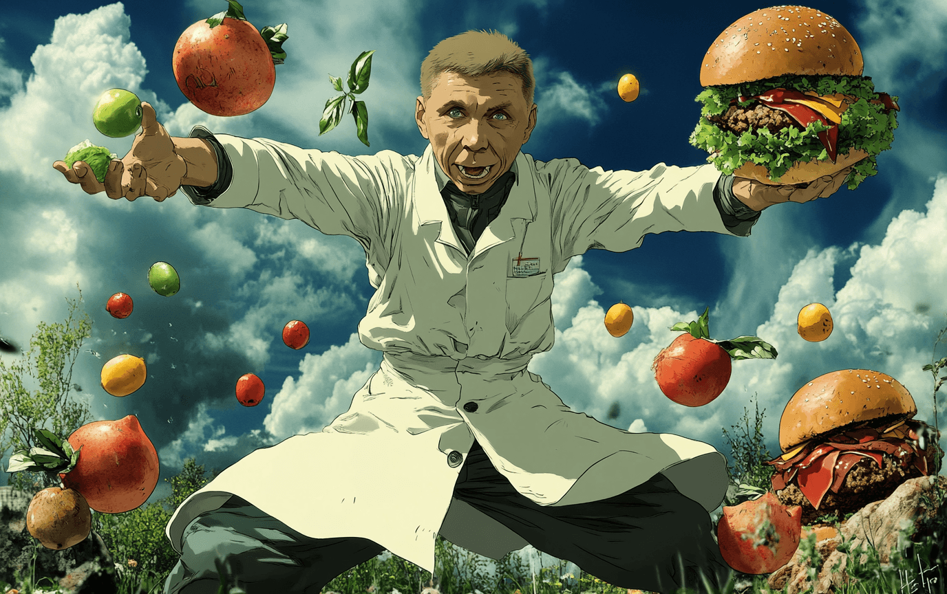 Женщина, практикующая интуитивное питание для преодоления нарушений пищевого поведения.